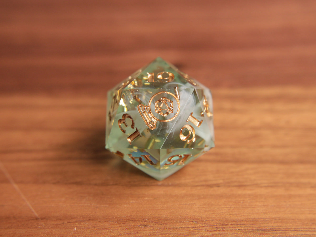 Wizards in Winter - Spearmint Green Spindown [25mm]