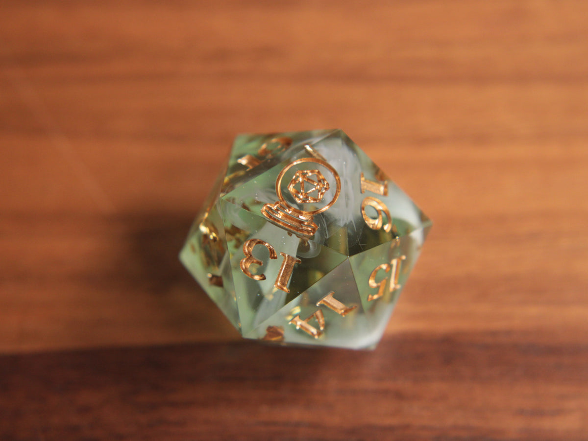 Wizards in Winter - Spearmint Green Spindown [25mm]