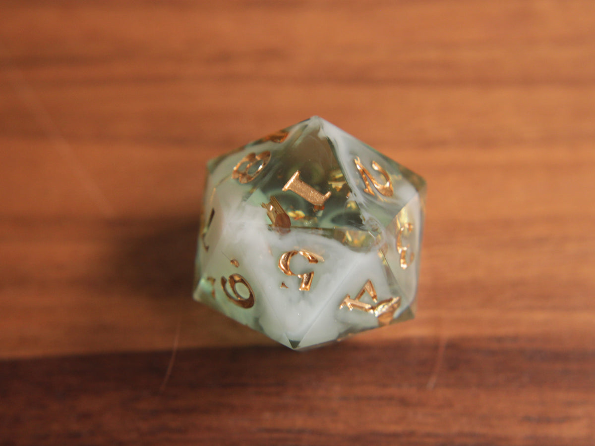 Wizards in Winter - Spearmint Green Spindown [25mm]