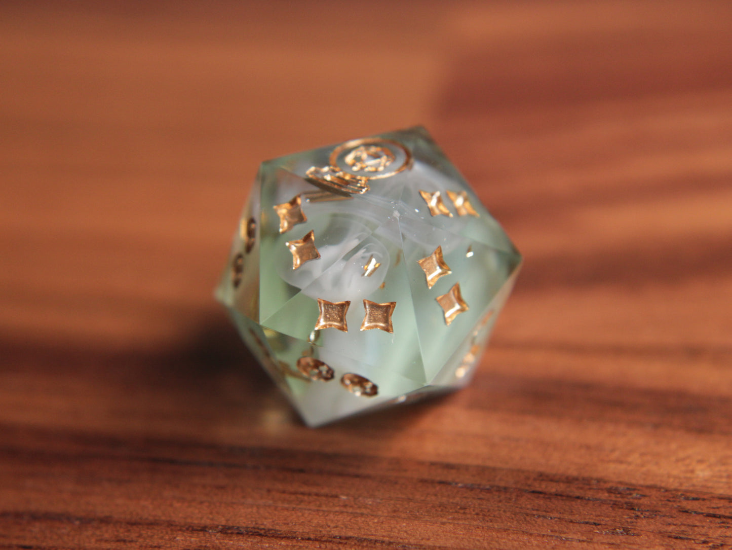 Wizards in Winter - Spearmint Green Death Saving Throw [21mm]