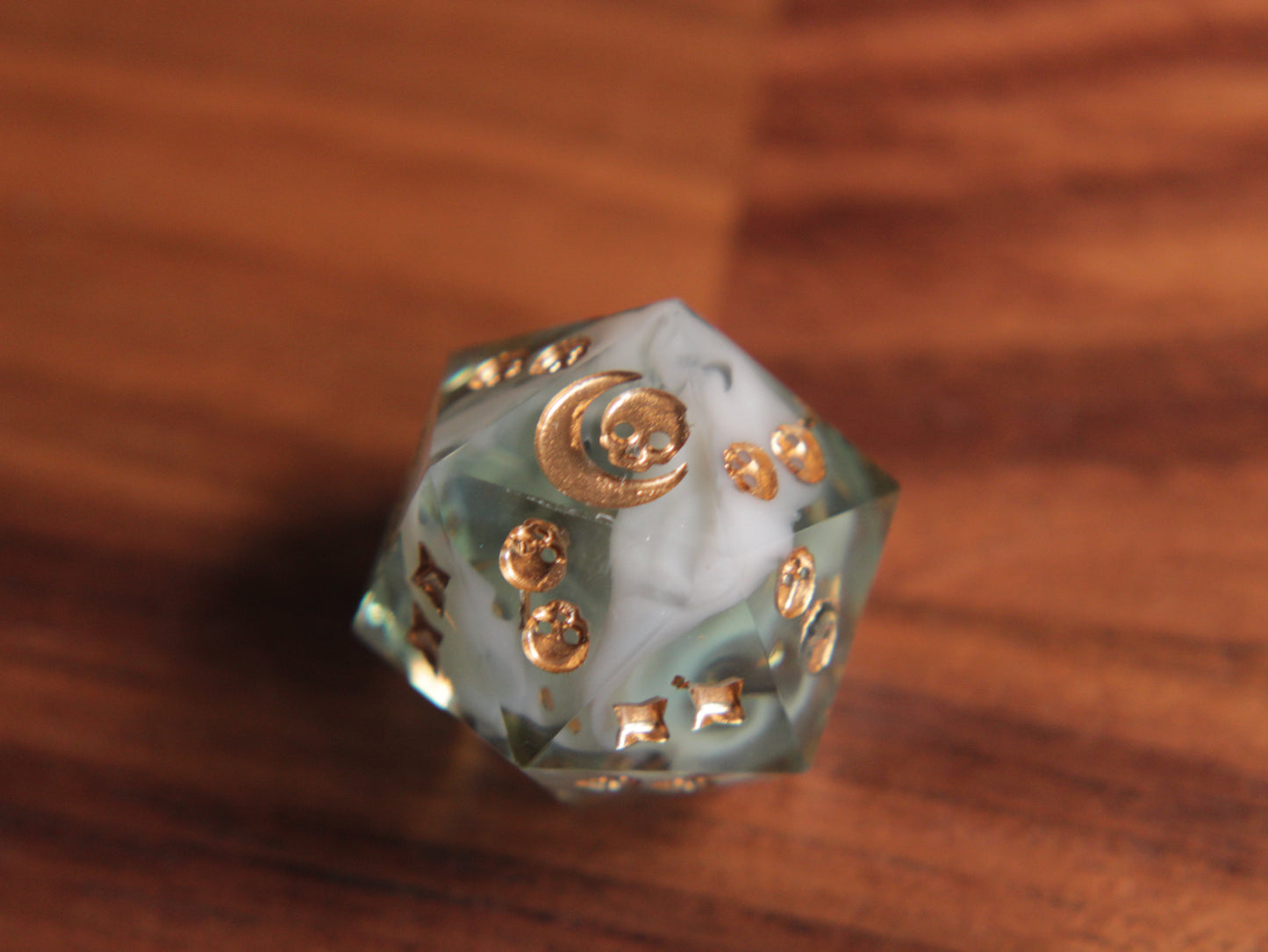 Wizards in Winter - Spearmint Green Death Saving Throw [21mm]